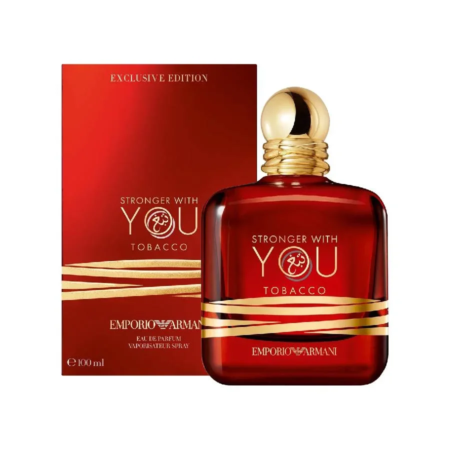 Giorgio Armani Unisex Stronger With You Tobacco EDP Spray 3.4 oz