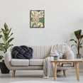 thumbnail image 3 of Stupell Industries Pale Trillium & Leaves Plants & Flowers Painting Gray Floater Framed Canvas Art Print Wall Art, 17 x 21, 3 of 10