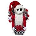 thumbnail image 1 of Guirnalda navideña para puerta de entrada de Jack Skellington Pesadilla antes de Navidad, 1 of 5