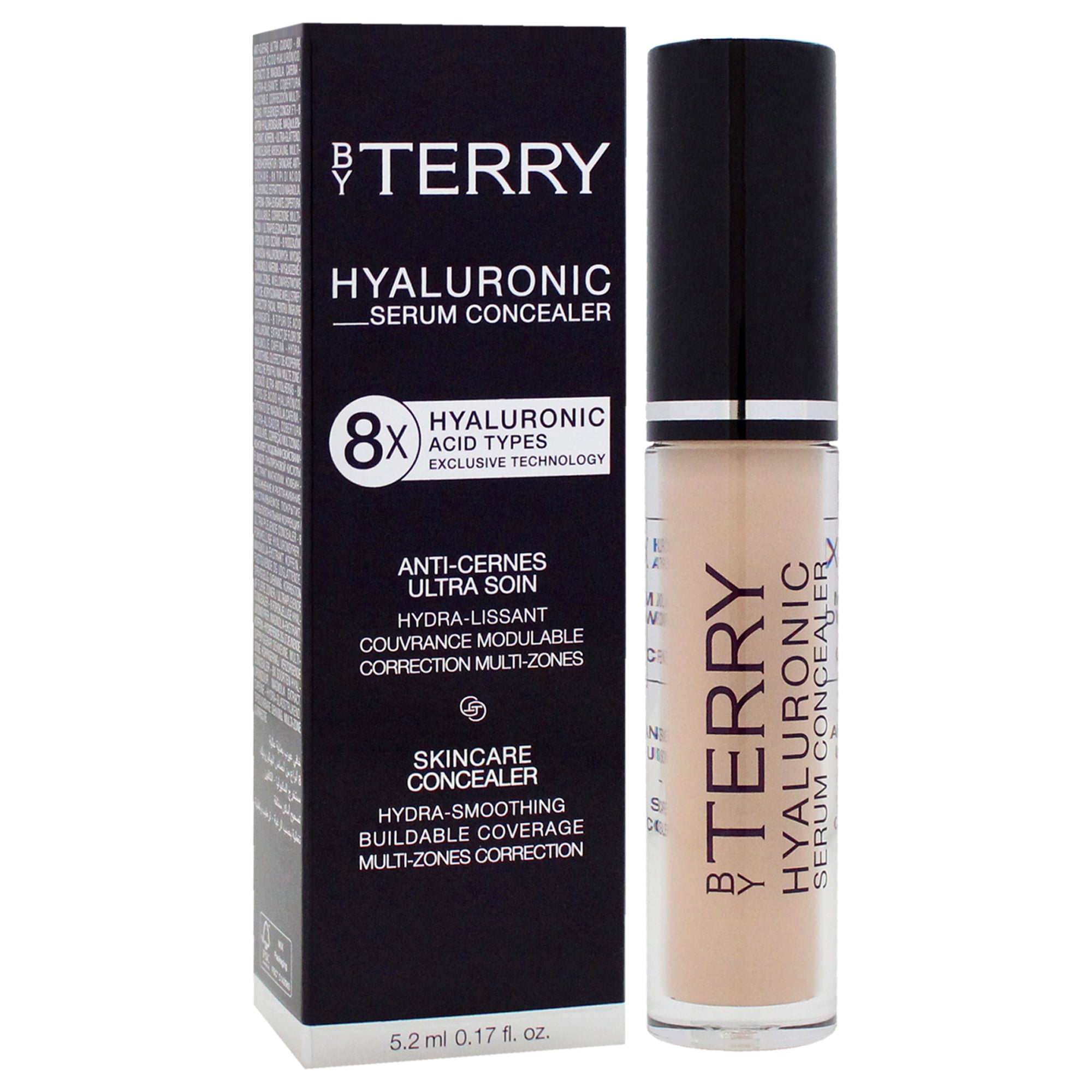By Terry Hyaluronic Serum Concealer 8Ha - 3 Apricot Nude , 0.17 oz Concealer