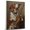 American Leopard Hound, variant on Boerboel Dog Playing Saxophone Stretched Canvas Size 8x12 – Music Dog, Perfect for Animal Lovers, Boerboel Dog Canvas, Saxophone Canvas Size Wall Art