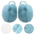 thumbnail image 1 of unbranded 1Par Pantuflas De Para Mujer De Plush Con Suela Antideslizante Para Uso En Casa, 1 of 6