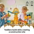 thumbnail image 3 of LEGO DUPLO Town 3 in 1 Construction Site and Vehicles Toys for Toddlers - Pretend Play Set for Boys & Girls, Ages 3+ - Building Blocks for Fine Motor Skills Practice - Gift for Birthdays - 10476, 3 of 7