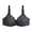 Black, variant on Jelly Bra Push Up Seamless Soft Comfort Push Up Bra Seamless Push Up for Sister Summer Clothes Bra