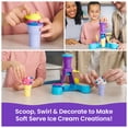 thumbnail image 4 of Kinetic Sand, Soft Serve Station with 14oz Play Sand, 2 Ice Cream Cones & 2 Tools, 4 of 16