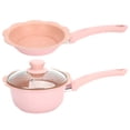 thumbnail image 2 of Casserole Antiadhésive, Ensemble de Casseroles à Lait Mini Poêle à Frire Élégante et Moderne, 2 of 8