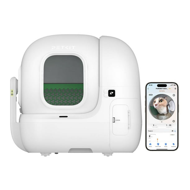 PETKIT 自動トイレカメラ付きPUROBOT MAX PRO Petkit Purobot Max Pro AI-Powered Smart Litter Box with