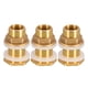 thumbnail image 1 of 3x Las colocaciones de cobre amarillo de la del jardín con el conector del de instalan DN15 DN20 DN25 Baoblaze Accesorios de tanque de latón, 1 of 8