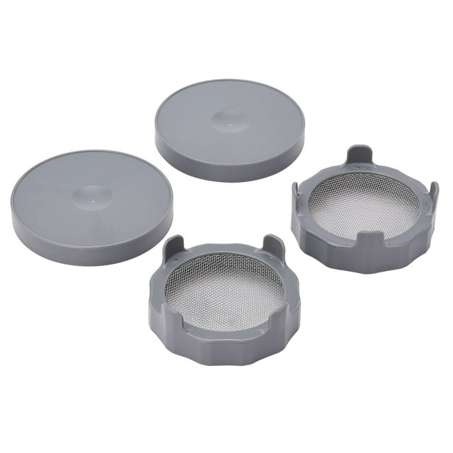Couvercle de Bocaux Mason à Large Ouverture, Couvercle de Germination ABS avec Kit de Germination, Couvercles de Bocaux de Germination Fidèles à Leur Promesse
