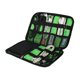 thumbnail image 2 of Bolsa de almacenamiento de cables USB impermeable de 2 capas, organizador electrónico, estuche para dispositivos digitales (azul real), 2 of 7
