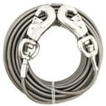 thumbnail image 3 of Boss Pet Products 30 ft Twin-Swivel Tie-Out with Snap, Up to 100 lb, Black, 3 of 3
