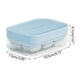 thumbnail image 3 of Xihbxyly Máquina para Hacer Cubitos de Hielo, Diseño de Fácil Liberación, Moldes de 6 Cavidades con Tapa, Ahorra Espacio y Es Hermética, Inyección de Agua Sencilla, Uso Doméstico, Enfriador de Bebida, 3 of 3