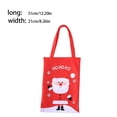 thumbnail image 3 of Moyic Bolsa de regalo de Navidad, bolsa de embalaje de accesorios, soporte de almacenamiento de dulces de vacaciones Adorable, bolsas de regalos de Kits de decoración para fiestas Papá Noel Moyic HA069776-01, 3 of 6