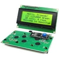 thumbnail image 2 of WayinTop 20x4 2004 LCD Display Module with IIC/I2C/TWI Serial Interface Adapter for Arduino Uno R3 Mega 2560 (Yellow, 2 of 5