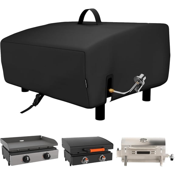 1Pc Portable Griddle Cover for Blackstone and Pit Boss 2 Burner Tabletop Griddle