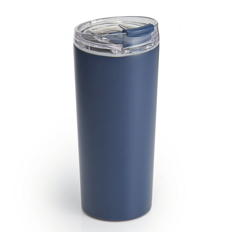 Mainstays Stainless Steel Double Wall Vacuum Sealed Tumbler - Black - 1 Each