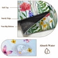 thumbnail image 6 of Kitchen Mats for Floor 3x5 Ft, Spring Floral Non Slip Area Rugs for Kitchen Bedroom Entryway, Butterflies Botanical Blue Ombre Washable Carpet Runner Rug Floor Mats for Bedroom Home Decor, 6 of 8