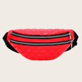 thumbnail image 4 of Bolsa Moda hombro cintura riñonera mujer algodón bandolera pecho (rojo) Ehuebsd Nuevos Originales, 4 of 7