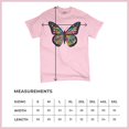 thumbnail image 5 of Tee Hunt Colorful Neon Butterfly T-Shirt Dean Russo Beautiful Nature Men's Tee, Light Pink, 4X-Large, 5 of 5