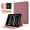 Pink, variant on Case for iPad Pro 11" 2024 M4 5th Geneartion A2836/A2837/A3006, Vintage Fabric PU Leather Folio Cover Soft TPU Inner Multiple Viewing Angles Stand with Pencil Holder Card Slot - Black
