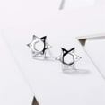 thumbnail image 4 of ChicSilver 925 Sterling Silver Jewish Star of David Stud Earrings Fashion Jewelry for Women Men, Silver, 4 of 8