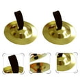 thumbnail image 6 of Raindrops Mini Golden Finger Cymbals for Kids and Dancers, Iron Build with Smooth Finish, 2 Pairs Set for Music and Dance, 6 of 8