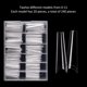 thumbnail image 4 of 240 unids/caja, cubierta completa, puntas de uñas artificiales falsas, herramienta para arte de uñas transparente Ndcxsfigh Cuidado Belleza, 4 of 8