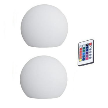 Floating Pool Lights with Remote, IP68 Waterproof LED Glow Balls, 16 Color Changing RGB Night Lights for Bathtub, Party, Garden and Swimming Pool Decor