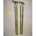 thumbnail image 3 of 2 Pairs of 8.2 Inch Natural Jade Retro Chinese Chopsticks Nephrite, 3 of 3