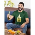 thumbnail image 2 of Save Water Drink Beer. Caption T-Shirt Men -Smartprints Designs, Male Large, 2 of 4