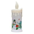 thumbnail image 4 of Velas sin llama, velas cónicas, velas eléctricas navideñas, velas artificiales navideñas, luces nocturnas decorativas, 4 of 8