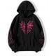 thumbnail image 3 of Sudadera con capucha gótica con estampado de telaraña en forma de corazón, chaqueta Punk con cremallera, abrigo, ropa de calle holgada de gran tamaño Harajuku, 3 of 4