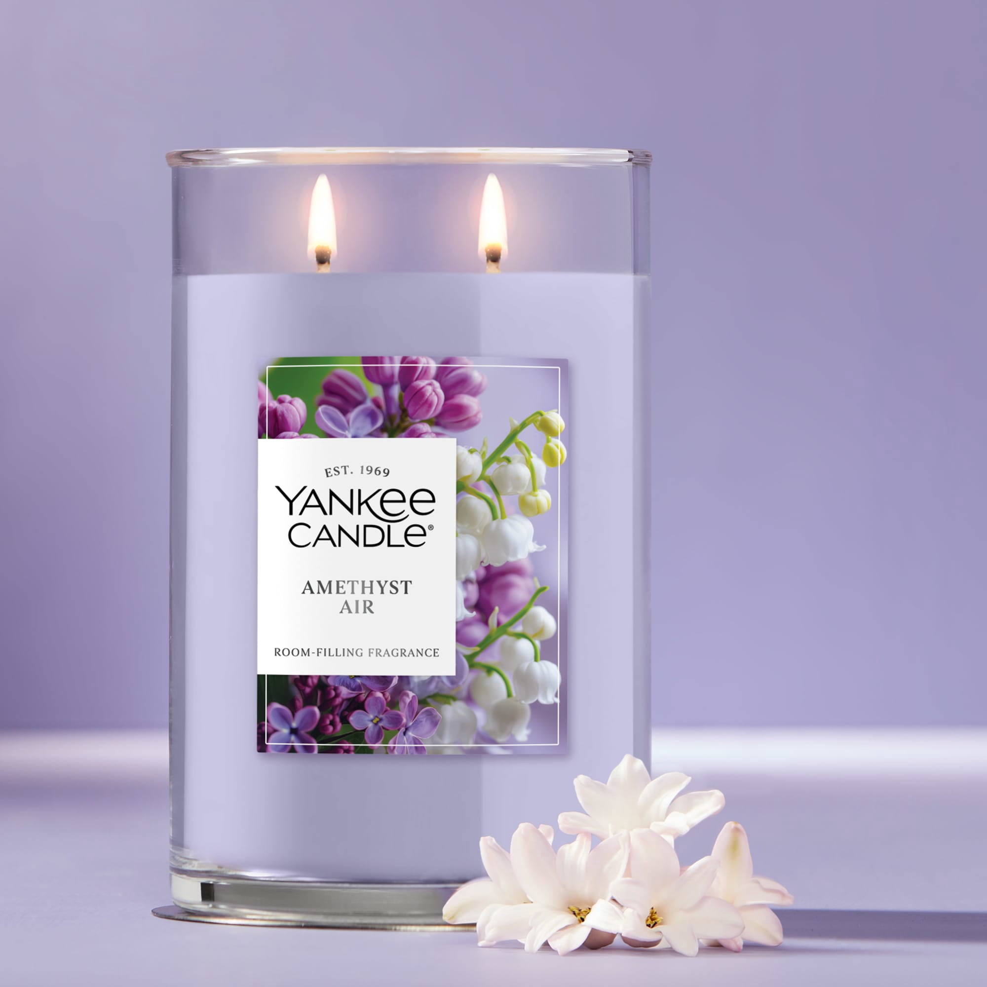 Yankee Candle Amethyst Air Large Tumbler Scented Candles, 20 oz