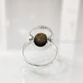 thumbnail image 6 of Natural Green Copper Turquoise Ring, Turquoise Ring, December Birthstone, Simple Band, 925 Sterling Silver, Womens Ring, Christmas, Thanksgiving, Handmade, Statement Jewelry, Natural Turquoise Ring, 6 of 6