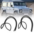 thumbnail image 1 of Moulding Car Front Left Right Door Seal Weatherstrip Rubber Replacement for Land Rover Defender 90 110 127 130 Up to 2016, 1 of 8