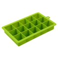 thumbnail image 1 of DIY creativo cubo de hielo grande molde cuadrado forma silicona bandeja de hielo verde, 1 of 6