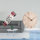 thumbnail image 2 of Camino De Mesa De Invierno De Temporada Y Reloj De Pared Creativo De Madera Maciza, Regalo Decorativo Para Fiestas, Decoración De Gabinetes De Restaurantes, Oficinas Y Casas De Campo., 2 of 8
