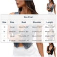 thumbnail image 3 of FRSASU Womens Summer Cropped Denim Vest, V-Neck Crop Western Jean Vest Top for Women Trendy Outfits Black, 3 of 8