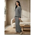 thumbnail image 4 of Conjunto de Suéter y Pantalón Acanalado Diseño Elegante y Versátil para Mujer, 4 of 5