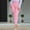 Pink, variant on Kiplyki Womens Plus Size Capris Women's Fashionable Slim Fitting Color Pants