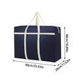 thumbnail image 3 of Extra Large Moving Bags Heavy Duty Moving Bags for Clothes Storage Bags, Large Storage Totes for Clothes, Packing Bags for Moving Boxes with Handles, Camping Moving Supplies, 3 of 4