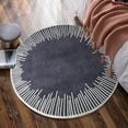 thumbnail image 6 of AJKSFHIU Circle Rugs for Living Room,Round Area Rugs,Boho Circle Area Rugs for Living Room,23.6" Round Rug Non-Shedding & Easy Care,Thick Rug for High Traffic Areas in Living Room, Bedroom, 6 of 6