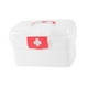 thumbnail image 5 of Caja médica portátil, pequeña caja de medicamentos con compartimentos divididos, botiquín de primeros auxilios, caja de almacenamiento de emergencia, L, 5 of 9