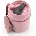 thumbnail image 5 of Insulated Food Jar For Adult with Foldable Spoon, 16oz Hot Food Container for Lunch For School Office Picnic Travel, 5 of 7