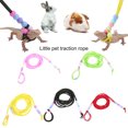thumbnail image 4 of Small Pet Leash Hamster Chest Harness Portable Reptile Traction Rope Colored Beads Adjustable Leash Hamster & Lizard Traction, 4 of 8
