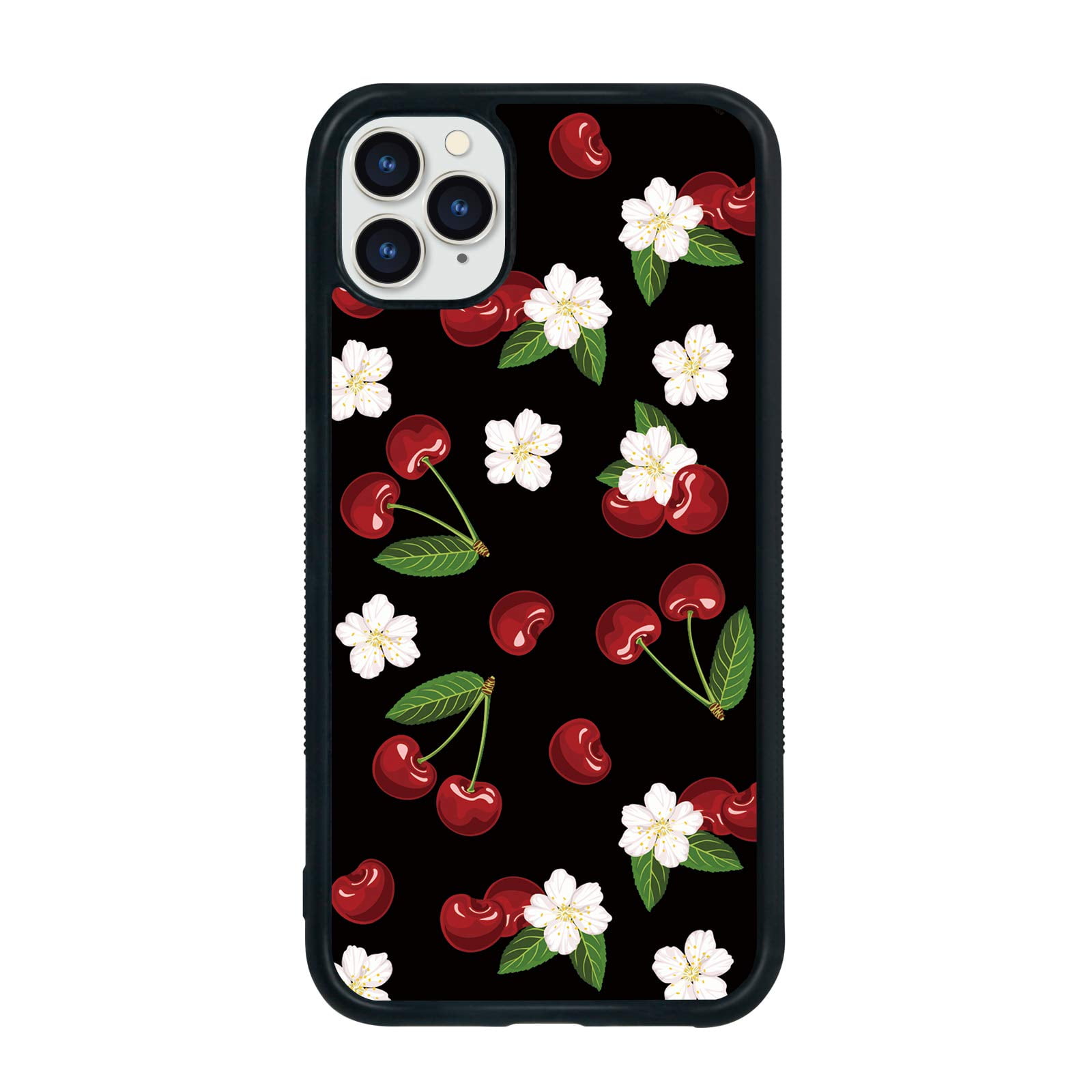 Cell Phones & Accessories, Iphone 11 Pro Max Black Gucci Printed Case