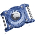 thumbnail image 1 of Soporte para collares de perro Airtag ONEONTA, impermeable, azul, para collar de 1 pulgada, 1 of 8