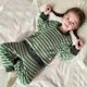 thumbnail image 4 of Conjuntos de blusas y camisas de cuello redondo y manga larga para niños, conjunto de dos piezas de top y pantalones con estampado de letras de invierno, traje informal y cálido de poliéster para niño, 4 of 5