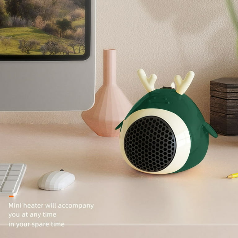 Kojanyu Portable Battery Operated Heater Portable Heater For Car Portable Space Heater 2-Gear Intelligent Temperature Control Desk Heater Clearance Under 10