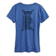 thumbnail image 2 of Beatles - Ustour - Women's Short Sleeve Graphic T-Shirt, 2 of 4